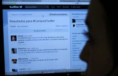 Campaña contra la censura de Twitter.