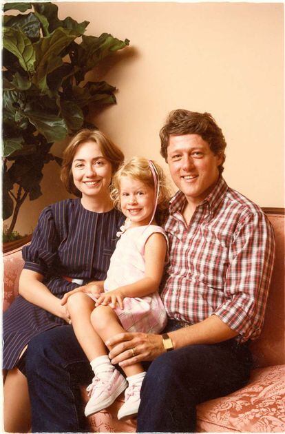 Foto de familia en 1983.