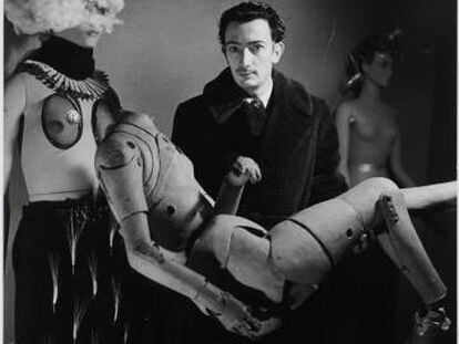 Fotografia de Dalí presa per Denise Bellon el 1938.