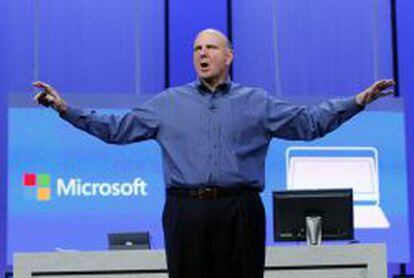 Steve Ballmer, consejero delegado en funciones de Microsoft.