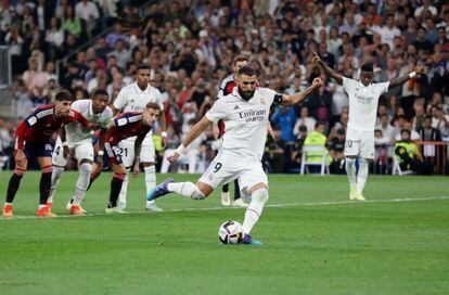 Real Madrid - Osasuna en directo, el partido LaLiga en vivo Los Ancelotti empatan y se dejan los primeros puntos de la temporada | Deportes | EL PAÍS