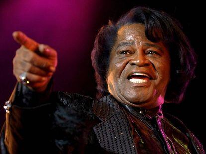 James Brown, en el festival Paleo en Nyón (Suiza), en 2002.