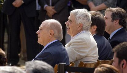 Jordi Pujol i Pasqual Maragall el 2009.