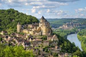 El castillo de Castelnaud (Francia).