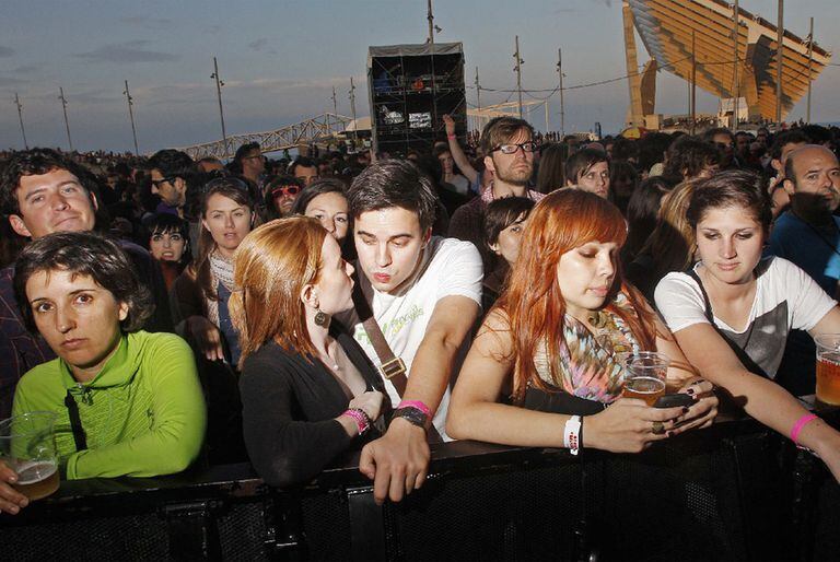 Un receso entre actuación y actuación en el Primavera Sound de 2019.