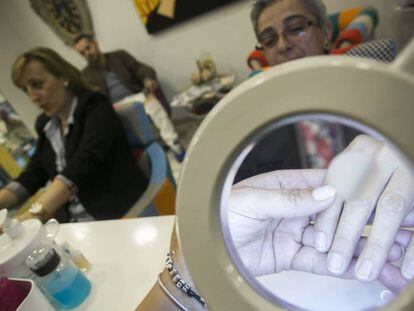 'The Nails World', ubicada en la calle San Bartolome 20.