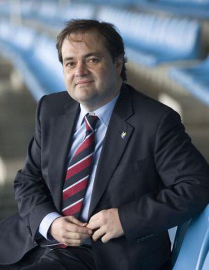 Jokin Aperribay, presidente de la Real Sociedad.
