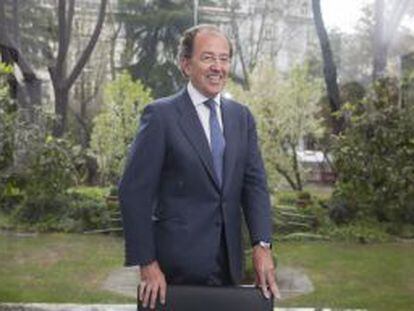 Ramiro Mato posa en la sede de BNP Paribas en Madrid