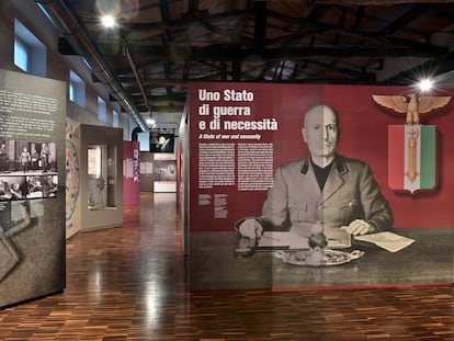 Exposición permanente 'El último fascismo 1943-1945. La República Social Italiana', en el en el museo MuSa, de Saló.