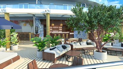 Restaurante The Dock, a bordo del barco.