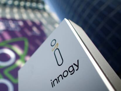 Logotipo de Innogy en Essen (Alemania).