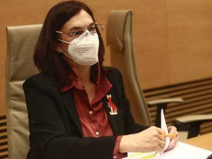 La presidenta de la CNMC (Comisión Nacional de los Mercados y la Competencia), Cani Fernández.