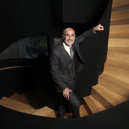 Arthur C. Brooks, en las instalaciones de la IE University en Madrid.