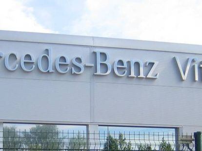 Mercedes-Benz tiene 5.000 trabajadores en el centro de Vitoria.