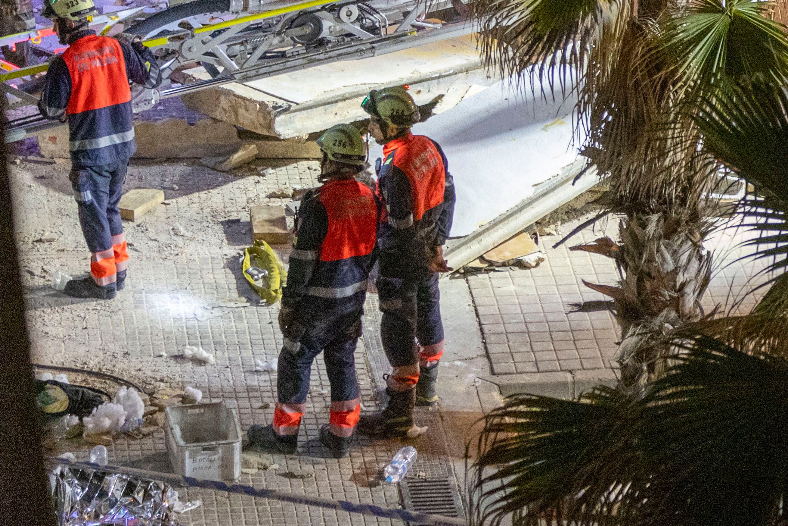 Al menos cuatro muertos y 16 heridos en el derrumbe de un edificio en Palma