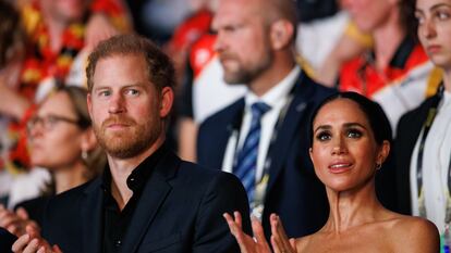 Meghan Markle y el príncipe Enrique de Inglaterra