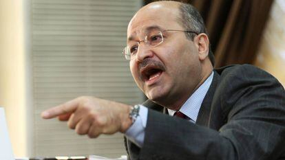 Barham Salih, en 2008 en Bagdad.