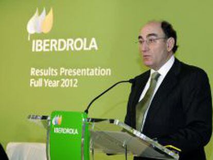 El presidente de Iberdrola, Ignacio S&aacute;nchez Gal&aacute;n. 