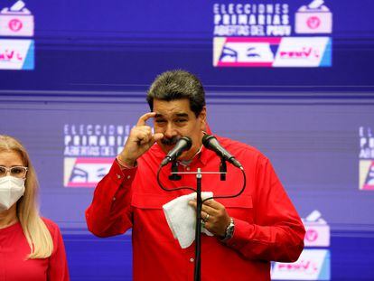 Nicolás Maduro, en una conferencia de prensa, el pasado 8 de agosto.