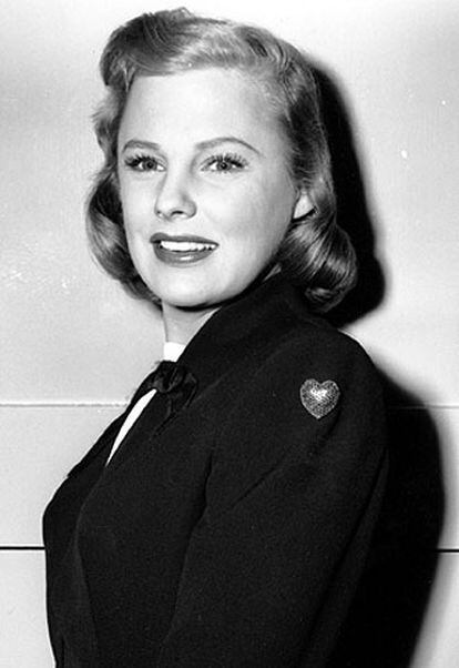 June Allyson, en una imagen de 1943.