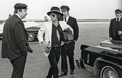 Keith Richards, durante un 'tour' con los Stones en EE UU y Canadá en 1979.