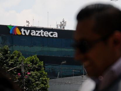 La sede de TV Azteca en el sur de la Ciudad de México, el 7 de agosto de 2023.