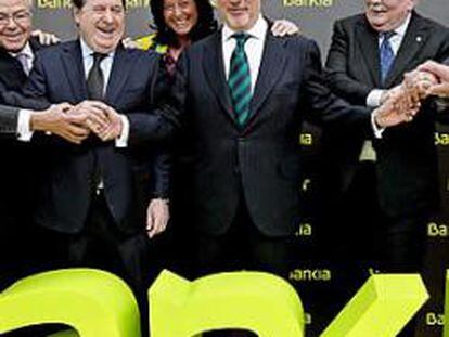Rodrigo Rato y sus socios de Bankia