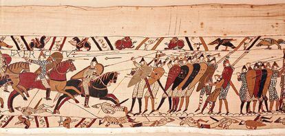 Otra de las aportaciones de Francia al listado es el tapiz de Bayeux. Considerado por algunos como el primer cómic de la historia, se trata de una enorme tela del siglo XI en la que está bordada la historia previa a la conquista normanda de Inglaterra, que culminó con la batalla de Hastings. Se conserva y exhibe desde los años ochenta en el Musée de la Tapisserie de la ciudad de Bayeux, en Normandía.