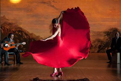 Escena de la película 'Flamenco, Flamenco' , dirigido por Carlos Saura.