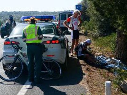 Atropello de una ciclista alemana por un polic&iacute;a ebrio en Mallorca, el pasado marzo. 