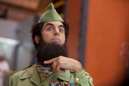 Sacha Baron Cohen en un fotograma de su última película, 'El Dictador'.