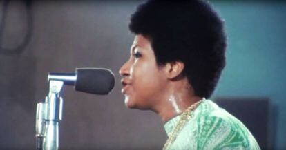 Aretha Franklin, en ‘Amazing Grace’.