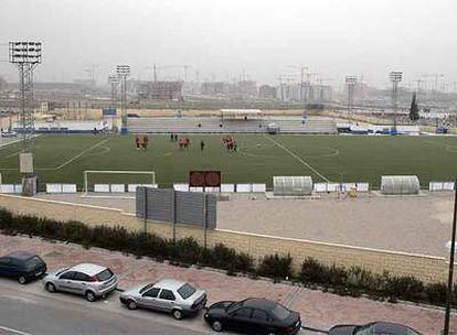 El centro deportivo Nuevo Estadio Nuestra Señora de las Torres, en Villa de Vallecas.