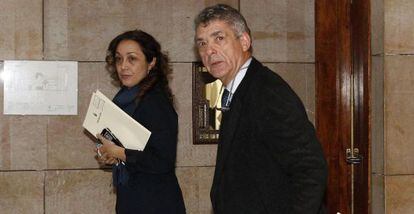 Angel María Villar, presidente de la federación.