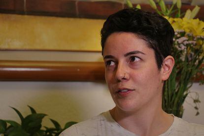 Paola Schietekat, durante una entrevista con EL PAÍS en febrero pasado.