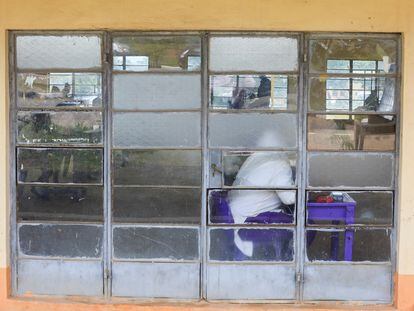 Escuela secundaria Wuse, en Abuya, Nigeria, en agosto de 2020.