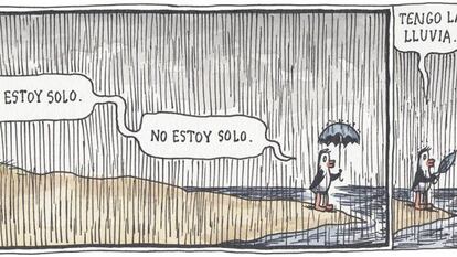 No estoy solo, tengo la lluvia
