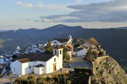 Vista del pueblo de Marvao, en el Alentejo portugués.