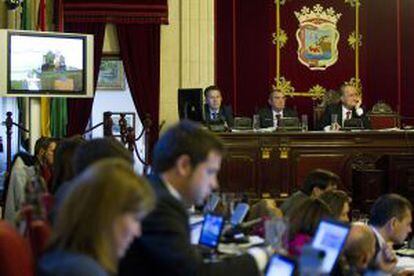 Pleno de Málaga del 23 de febrero de 2012