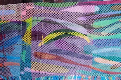 'Entre el encima y el debajo', obra de Daniela Libertad en NF Galería.