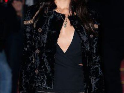 Michelle Rodríguez, en la semana de la moda de París.