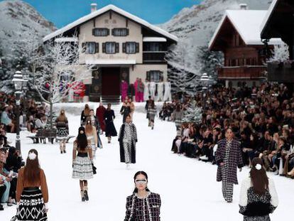 Desfile de Chanel en la Semana de la Moda de París (Francia) el pasado 5 de diciembre.