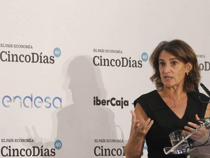 Teresa Ribera, vicepresidenta cuarta y ministra para la Transición Ecológica.