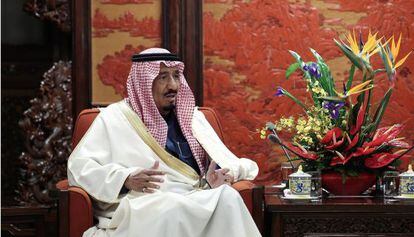 El príncipe heredero Salman bin Abdulaziz, en una visita a China, el pasado día 14.