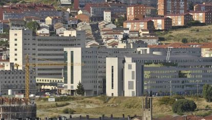 Complejo Hospitario de Ourense, donde nació la bebé que buscaba la Policía.