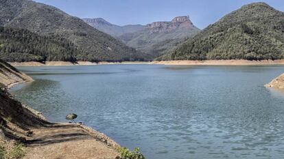 El pantano de Susqueda.