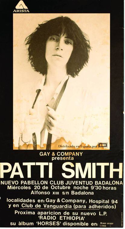 A Gay Mercader le sigue uniendo una estrecha amistad con Patti Smith, una de las voces femeninas más históricas del rock. Todo comenzó con su primer concierto en España, celebrado en 1976 en Badalona.