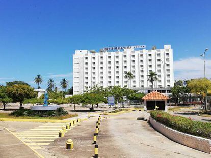 Hotel cerrado en Isla Margarita, en Venezuela.