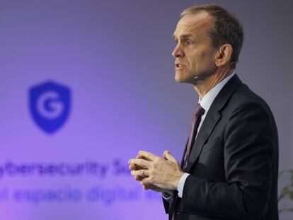 Kent Walker, presidente de Asuntos Globales de Google, este miércoles en Madrid.