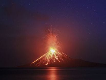 Las dos mayores erupciones volcánicas de la historia se registraron en un país con 129 cráteres activos